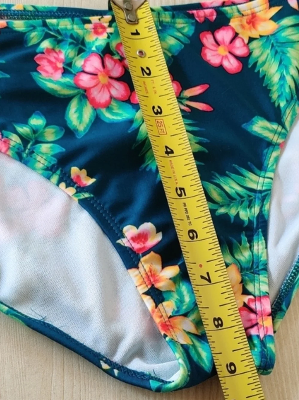 Art Class Girls Tropical Teal Bikini Size 14